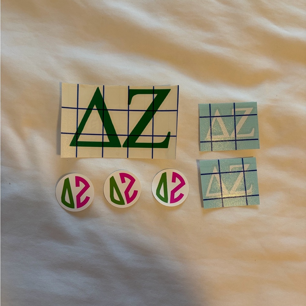 Delta Zeta Stickers